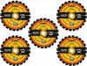 DeWalt DT10624 165mm 24T 20mm Circular Saw Blade DT10624 (Pack of 5)